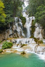 Big Waterfall with cascades