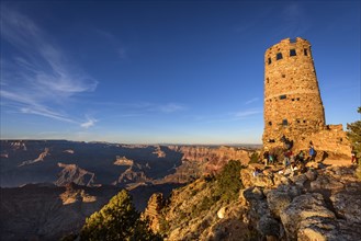 Desert View Watchtower with Grand Canyon