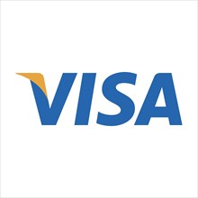 Blue visa logo