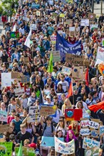 Demonstration of pupils and young people