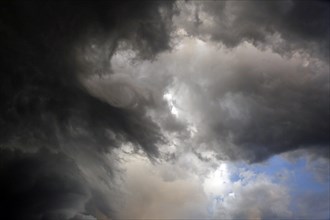 Storm clouds over Beuerberg