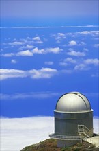 Astrophysical observatory on a rocky mound