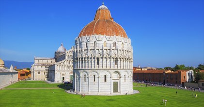 Baptistery and Cathedral view