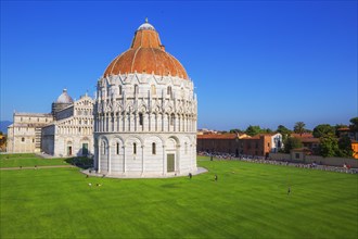 Baptistery and Cathedral view