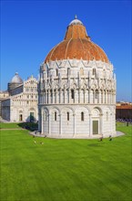Baptistery and Cathedral view