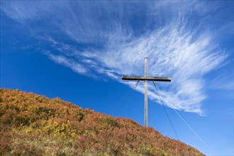 World Peace Cross on the Simmel in autumn