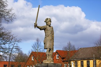 Statue of Roland on Market Square