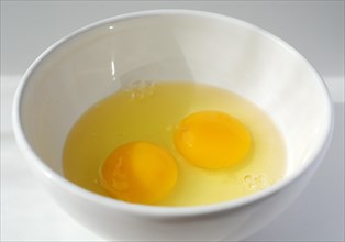 Two whipped eggs