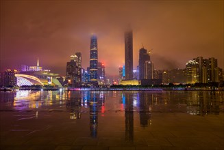 Skyline at night