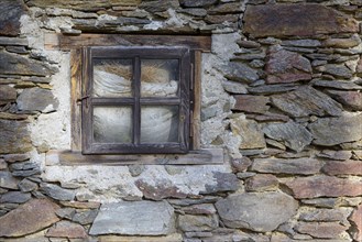 Detailed view of an old window from the Sterzmuhle