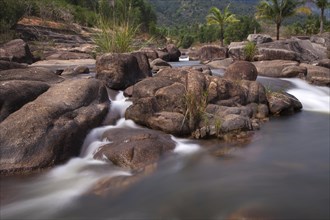 Small waterfall in Yersin National Park