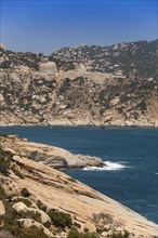 Rocky cliffs on the China Seas