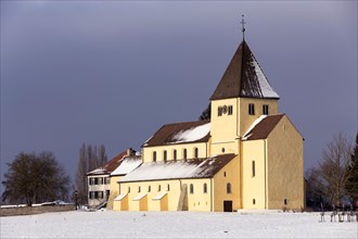 Church of St. George in winter