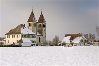 Church of St. Peter and Paul in the winter
