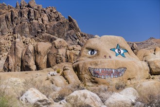 The face of the Alabama Hills