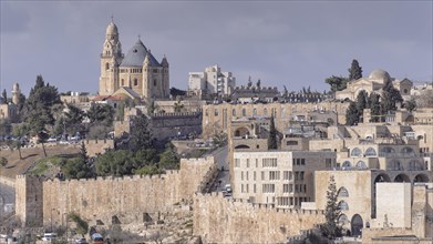 Old City of Jerusalem and the city wall