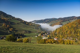 View into the Wiesental valley