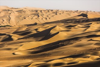 Sand dunes in desert near Al Hamaim