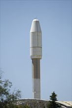 Reproduction of the Ariane launch vehicle on the Expo 92 site