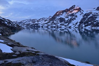 Sunrise at Sammileq Fjord