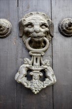 Iron door knocker