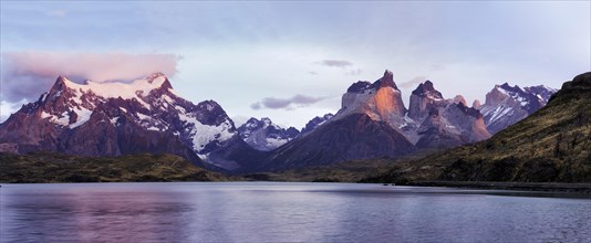 Cuernos del Paine in the morning