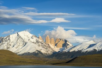 Cuernos del Paine and Amarga Lagoon