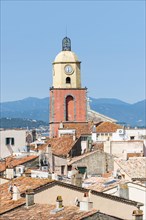Bell tower of Notre-Dame de l'Assomption Church, Saint-Tropez