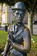 Charlie Chaplin sculpture