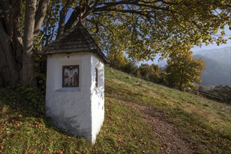 Wayside shrine on calvary chapel path