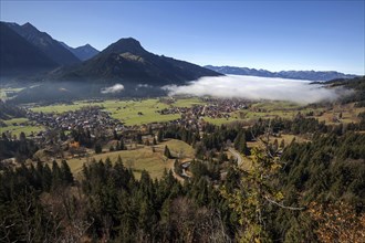 View of Ostrach Valley