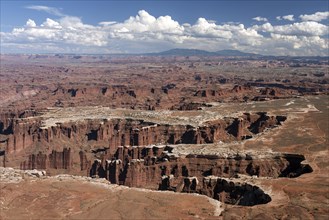 View of erosion landscape from Grand View Point Overlook