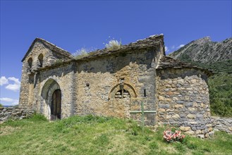 Church of Sercue in Canon de Aniscio