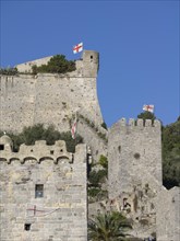Towers with city wall