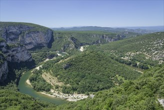 View over Gorges de l'Ardeche