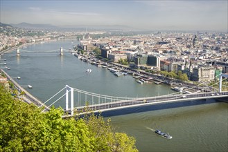 Elisabeth Bridge and the Danube