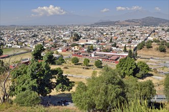 View from the Pyramid Tepanapa to the city of Cholula