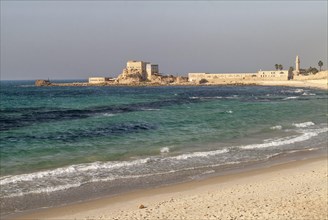 Harbour and crusader fortress