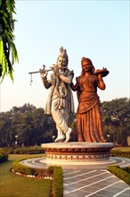 Lord Krishna and Radha statue