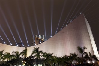 Hong Kong Cultural Centre at night