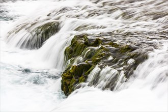 Huldefoss Waterfall