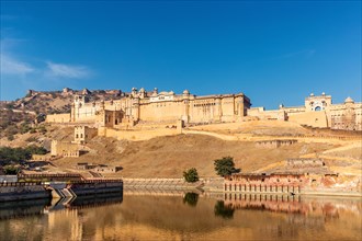 Amber Fort with Mahota Lake