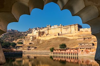 Amber Fort with Mahota Lake