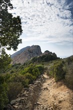 Hiking trail to Genoese tower