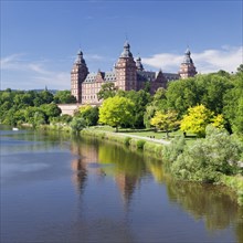 Johannisburg Castle by the river Main