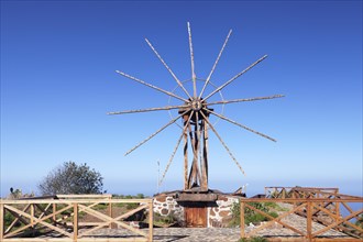 Traditional windmill in Las Tricias