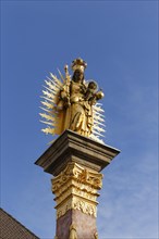 Marian Column in the market square