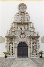 Main portal of the Pilgrimage Church of Maria im Sand