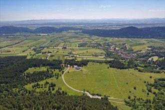 View from Hohe Wand towards Neue Welt and Maiersdorf