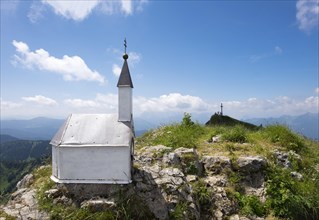 Miniature chapel on the eastern summit